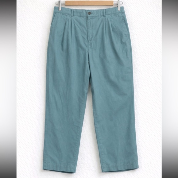 Orvis Pants - Vintage Orvis Pleated Trousers | Made in USA | Ankle-Culotte length | Size 16